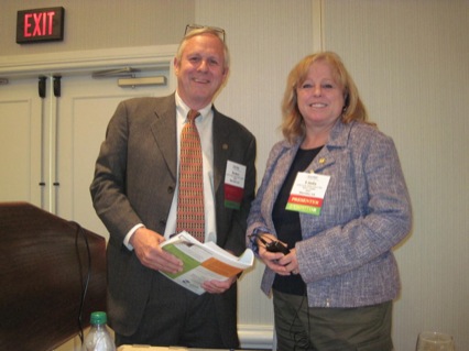 Presenters James Hugh and Linda Lively, AMAC